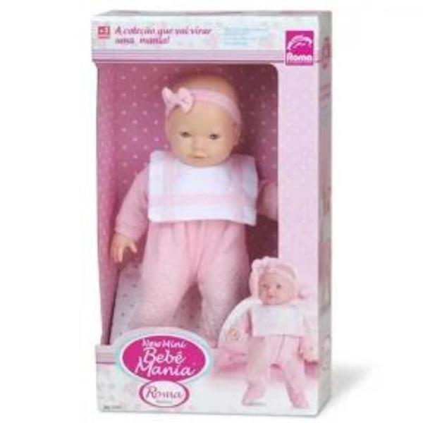 Imagem de Roma - new mini bebe mania brinq. boneca vinil