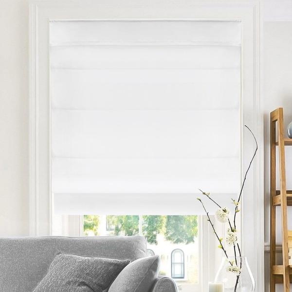 Imagem de Roman Shades CHICOLOGY Belgian Snow 23x64cm Privacidade