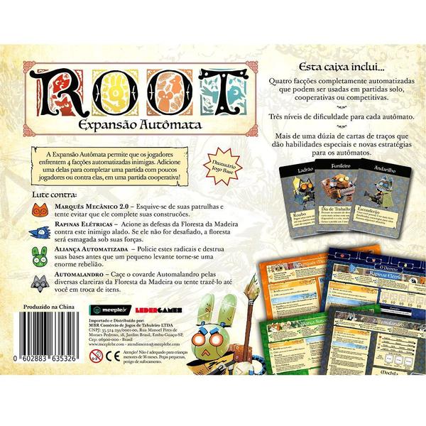 Imagem de Root Expansão Autômata - Jogo de Tabuleiro - Meeple Br