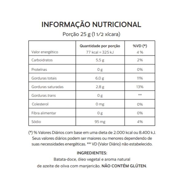 Imagem de Roots To Go Batata-Doce Azeite e Manjericão 45g (12 pacotes)