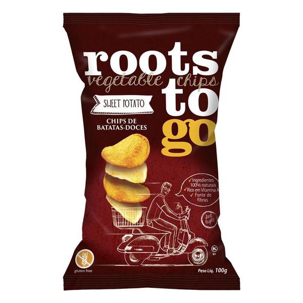 Roots To Go Chips De Batata Doce 100G Imagem de Roots To Go Chips De Batata Doce 100G