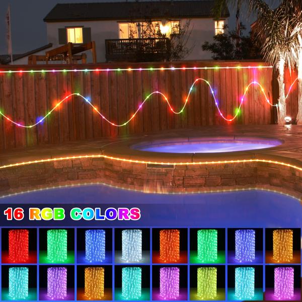 Imagem de Rope Lights StarryEver 20m 200LED Outdoor String 30 cores