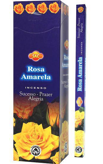 Imagem de Rosa amarela - sac incensos (box 25)