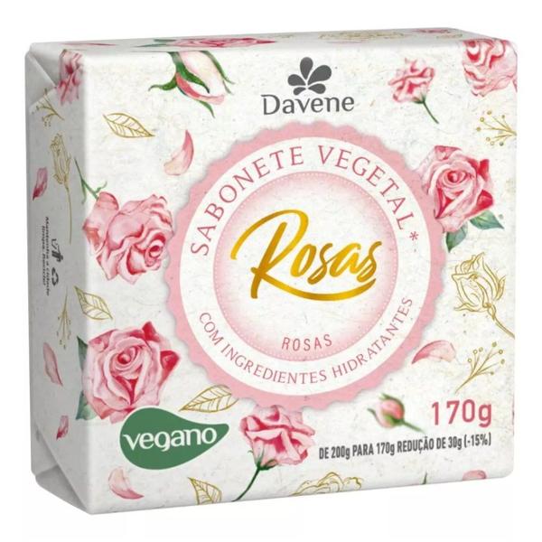 Imagem de Rosas Kit sabonetes rosas vegetal vegano rosa