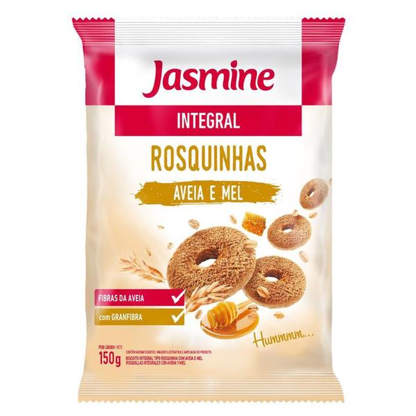 Imagem de Rosquinhas Integrais Aveia e Mel Jasmine 120g