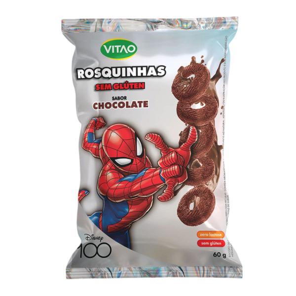 Imagem de Rosquinhas Sabor Chocolate Disney Sem Glúten 20 Unidades De 60g Cada Vitao