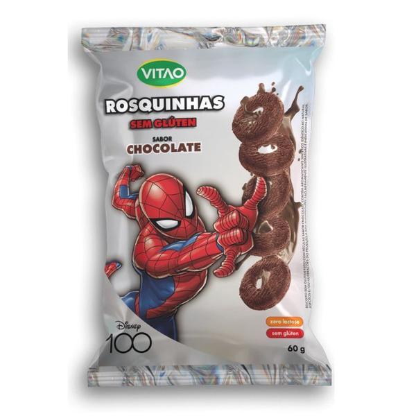 Imagem de Rosquinhas Sem Glúten, Vegana Disney Chocolate Vitao 60g