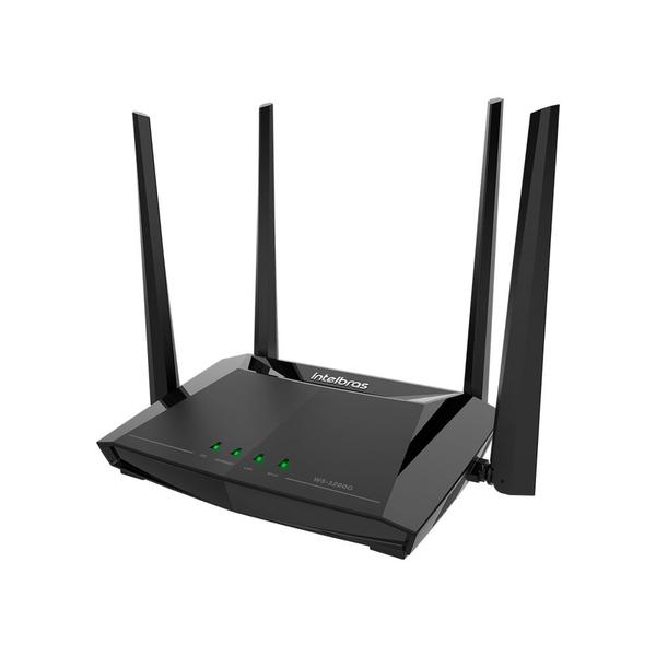 Imagem de Roteador 4 Portas Gigabit Intelbras, Dual Band, Wi-Fi Force W5-1200G