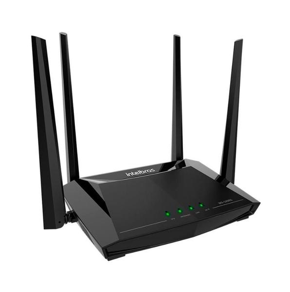 Imagem de Roteador Intelbras Wi-Fi 5 W5-1200G, 1167Mbps, 4 Antenas, Preto