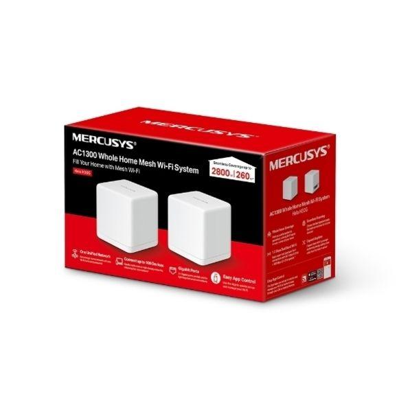 Imagem de Roteador Mercusys Halo H30G Home Mesh PACK-2 AC1300