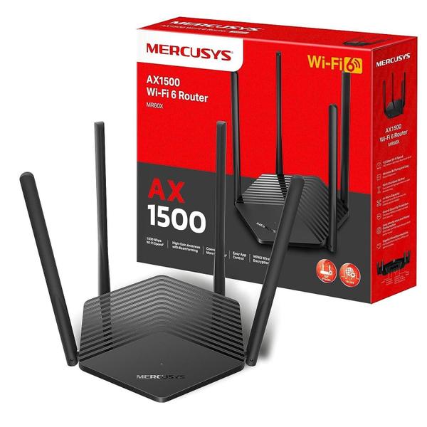 Imagem de Roteador Mr60X Ax1500 Wi-Fi 6 Router - 2.8/100 Nacional