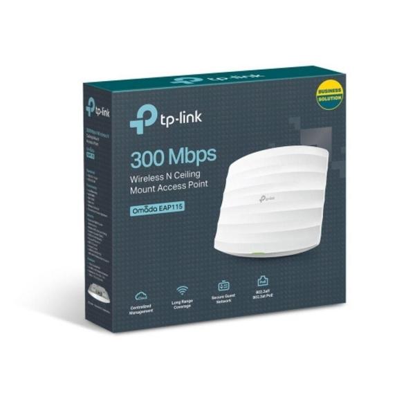 Imagem de Roteador TP-Link EAP115 Wireless 300MBPS Branco