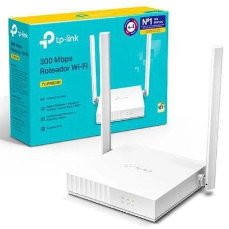 Imagem de Roteador TP-Link Wireless N 300Mbps 2 Antenas 5DBI IPv6 4 em 1 App Tether QoS Wi-Fi 4 - TL-WR829N V2