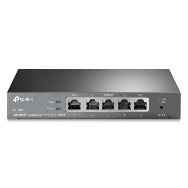 Imagem de Roteador VPN MULTI-WAN Gigabit Safestream TL-R605 SMB