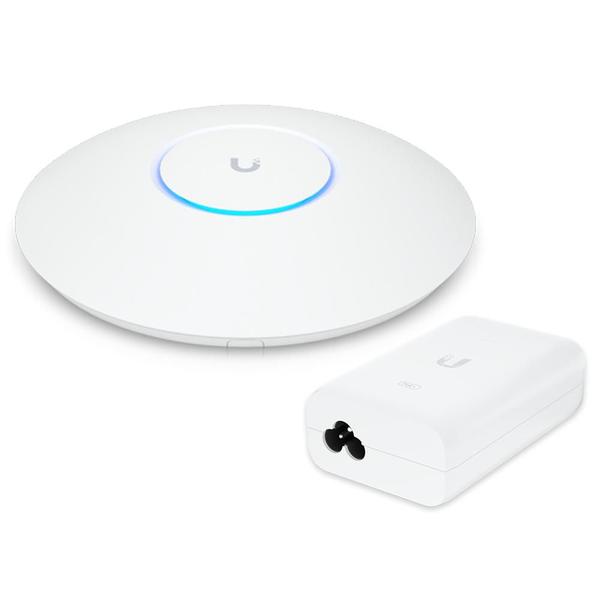 Imagem de Roteador Wi-fi 6 Access Point 5.3 Gbps + Injetor Poe+  U6 Pro Ubiquiti Com Fonte 48v 30w