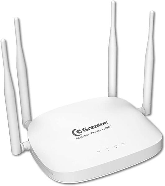 Imagem de Roteador Wi-Fi Greatek 1200Mbps Porta Gigabit Gwr1200ac