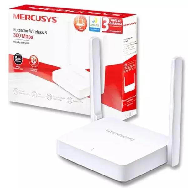 Imagem de Roteador Wi-Fi Mercusys MW301R - 2 Antenas 2 Portas