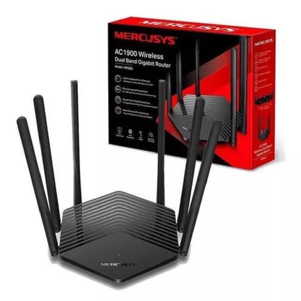 Imagem de Roteador Wifi Dual Band Bivolt Mercusys MR50G AC1900 MU-MIMO