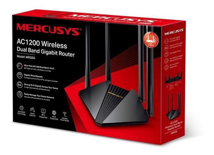 Imagem de Roteador Wireless Dual Band Gigabit Ac1200 - Mercusys