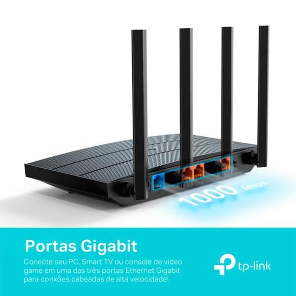 Imagem de Roteador Wireless TP-Link Archer AX12 AX1500 Wi-Fi, 1201Mbps, Dual Band, 4 Antenas - Archer AX12(BR)