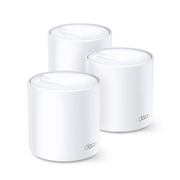 Imagem de Roteador Wireless TP-Link Deco X20 AX1800 - 1201/574MBPS - Dual-Band - 3 Unidades - Branco