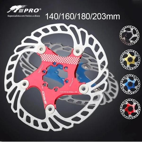 Imagem de Rotor de Freio a Disco Hidráulico Iiipro para MTB - 140mm, 160mm, 180mm e 203mm