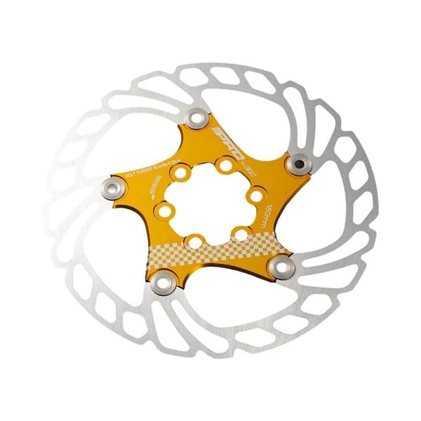 Imagem de Rotor de Freio a Disco para Bicicleta IIIPRO - 140/160mm - Ultra Leve e Anodizado