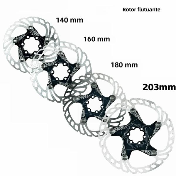 Imagem de Rotor de Freio a Disco Zrace MTB - 140mm, 160mm, 180mm e 203mm - Alta Dissipação de Calor