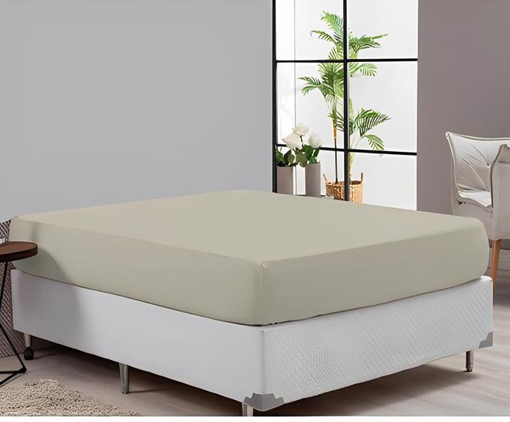 Imagem de Roupa Cama Kit 2 JG Lençol Cama Padrao C/Elástico POLIESTER Revenda