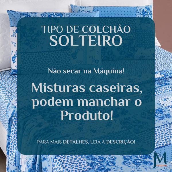 Imagem de Roupa Cama Solteiro Menino Ou Menina Super Moderno Florença 200 Fios