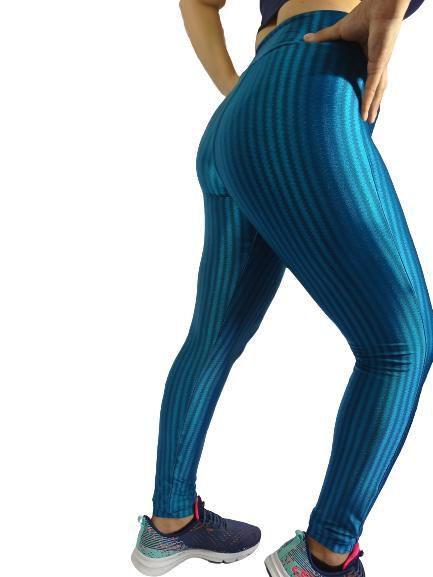 Imagem de Roupa De Academia Calça Legging 3d Cirre Feminina - R13