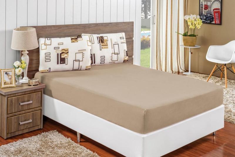 Imagem de Roupa De Cama Casal Queen Size 100% Algodao Super Macio