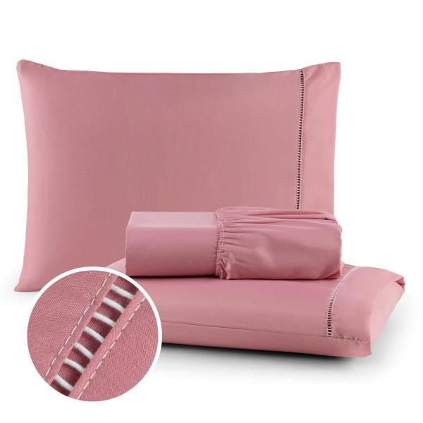 Roupa de Cama Casal Queen Size Jogo Lençol 400 Fios Micropercal 3 Pçs Toque Macio Premium ... Roupa de Cama Casal Queen Size Jogo Lençol 400 Fios Micropercal 3 Pçs Toque Macio Premium ...