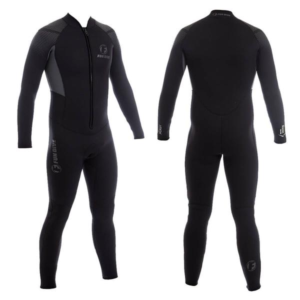 Imagem de Roupa Neoprene para Mergulho 5mm, com Ziper Frontal - Rocas Fun Dive