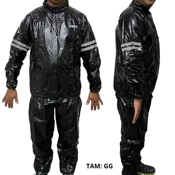 Imagem de Roupa Sauna Suit Queima Caloria Tamanho Gg  Liveup Sports 