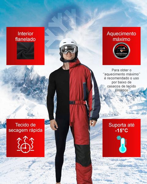 Imagem de Roupa Termica Extreme Thermo para frio intenso aquecimento máximo conjunto flanelado calça+blusa