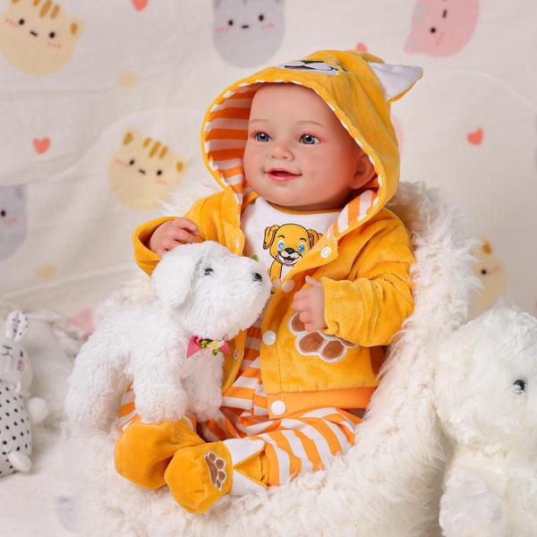 Imagem de Roupas Reborn Baby Doll BABESIDE para 43-56 cm com acessórios