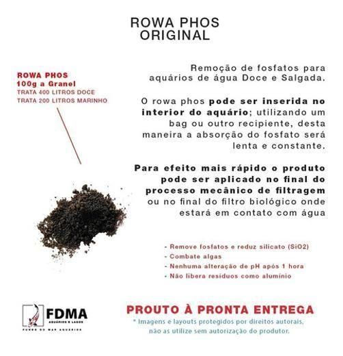 Imagem de Rowa Phos 100G Removedor De Fosfato E Silicato Para Aquários