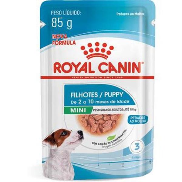 Imagem de Royal canin mini puppy wet 85g sache caes