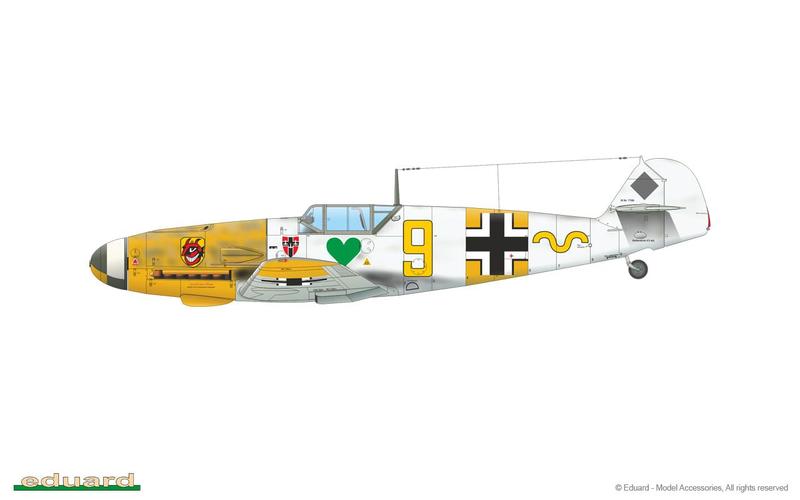 Imagem de Royal Class Messerschmitt Bf 109F 1/48 Eduard Edu R0014