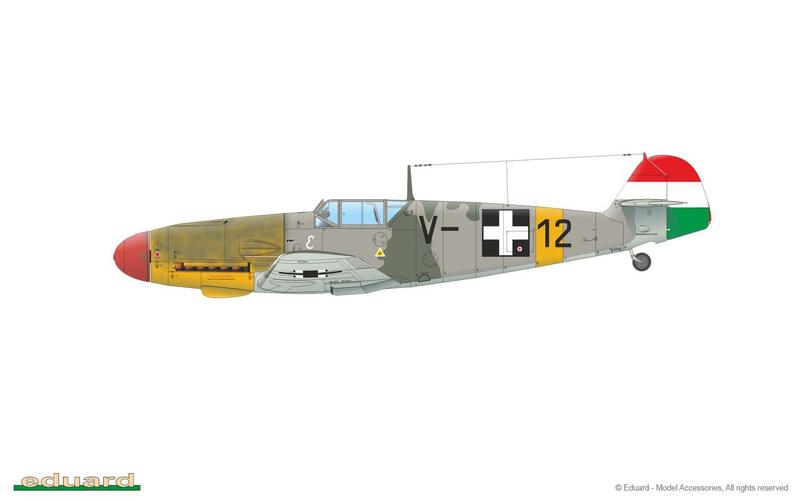 Imagem de Royal Class Messerschmitt Bf 109F 1/48 Eduard Edu R0014