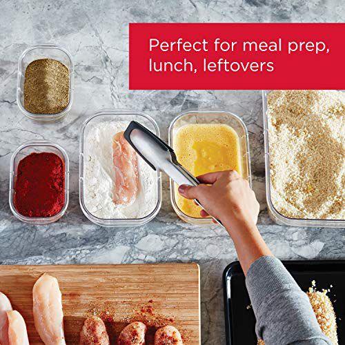 Imagem de Rubbermaid Brilliance BPA Free Food Storage Containers wit