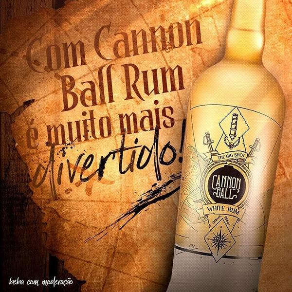 Imagem de Rum Cannon Ball White Drinks Mojito Caipirinha Garrafa 900ml