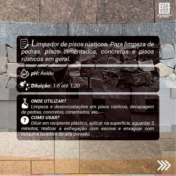 Rust Limpador Para Pisos Rústicos Pedras Naturais Perol 05 L Imagem de Rust Limpador Para Pisos Rústicos Pedras Naturais Perol 05 L