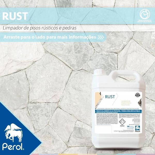 Rust Limpador Para Pisos Rústicos Pedras Naturais Perol 05 L Imagem de Rust Limpador Para Pisos Rústicos Pedras Naturais Perol 05 L