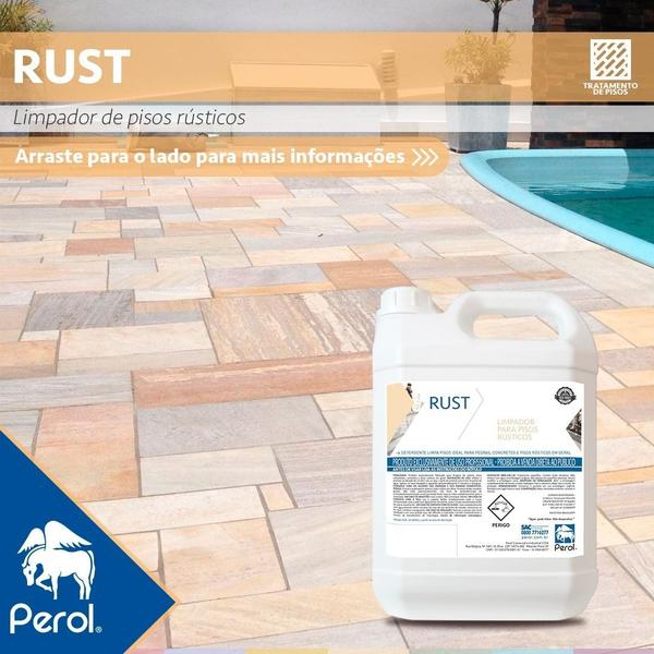 Rust Limpador Para Pisos Rústicos Pedras Naturais Perol 05 L Imagem de Rust Limpador Para Pisos Rústicos Pedras Naturais Perol 05 L