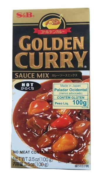 S&B Golden Curry Karakuchi 92g (Forte) Imagem de S&B Golden Curry Karakuchi 92g (Forte)