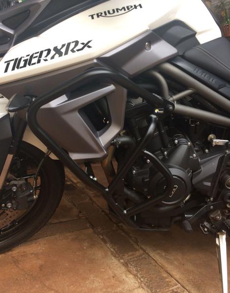 Imagem de S253+S289 Protetor De Motor Carenagem Triumph Tiger 800 *COM PEDALEIRAS*