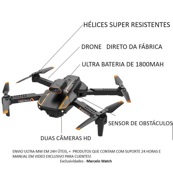 Imagem de S91 Drone com Duas Câmeras Wifi Sensor Obstáculo Foto/Vídeo