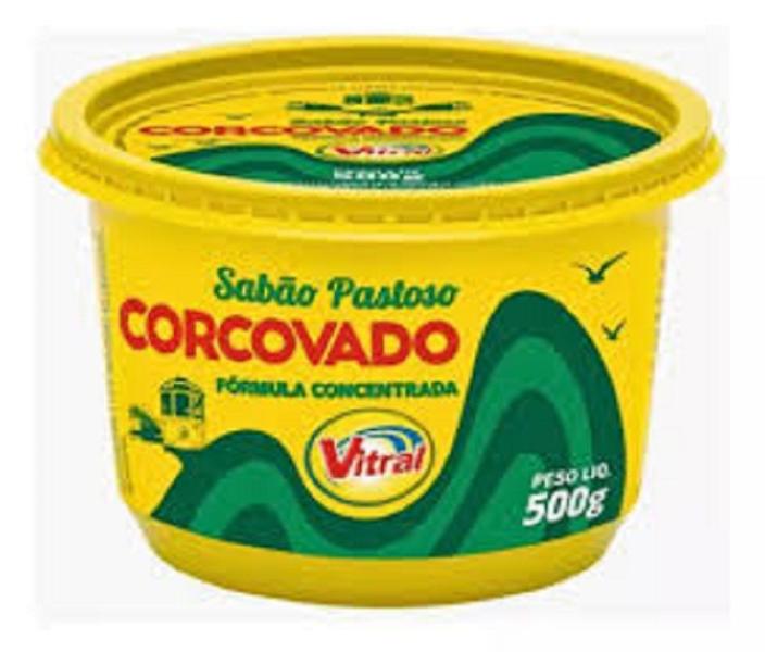 SABÃO EM PASTA 500g CORCOVADO unidade Imagem de SABÃO EM PASTA 500g CORCOVADO unidade